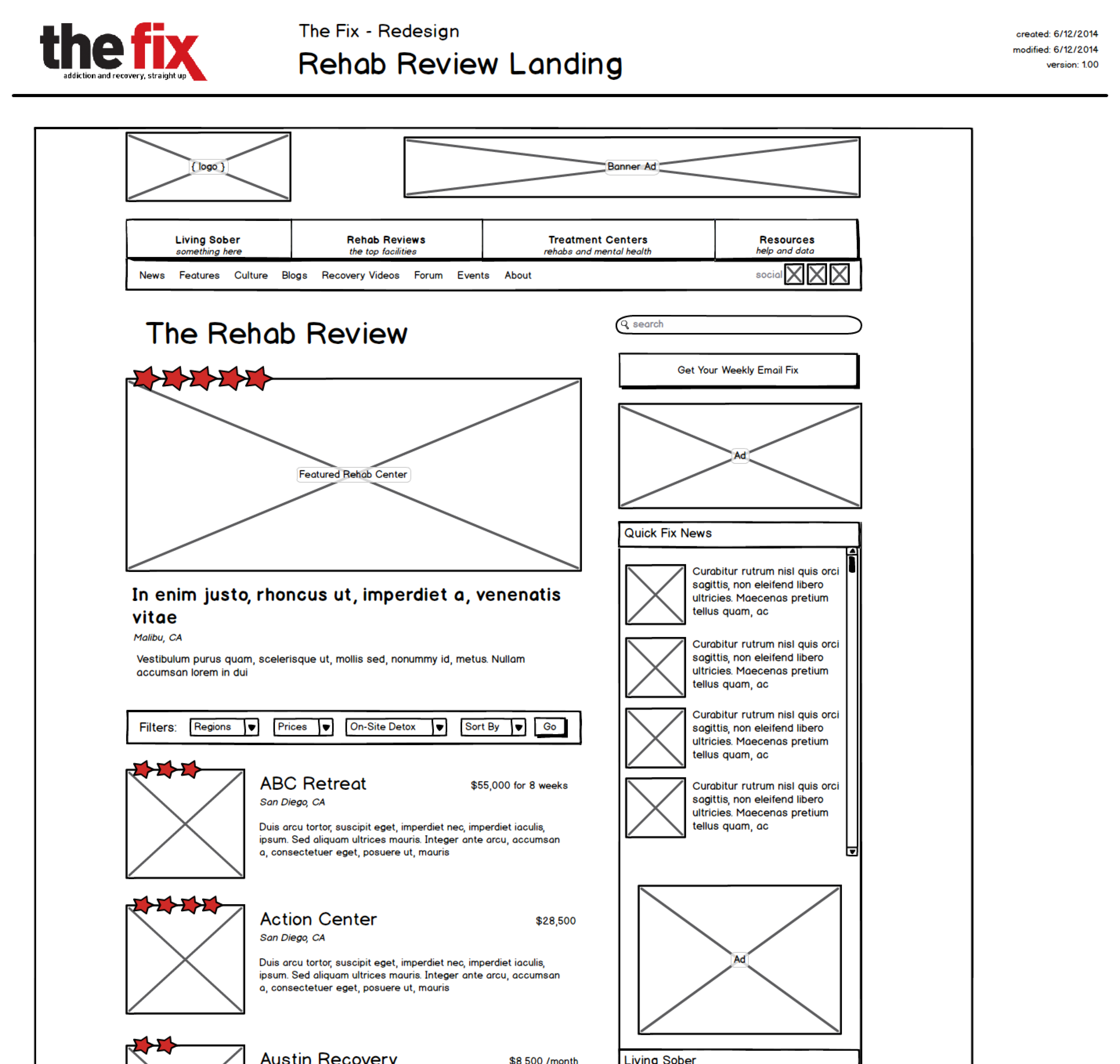 UI/UX Redeign Project